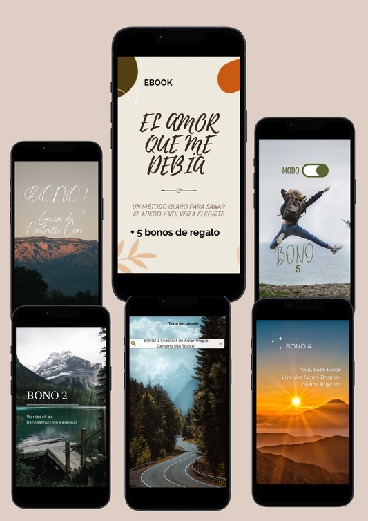 Método claro para sanar el  apego y volver a elegirte